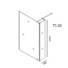Душевая перегородка Kolpa San Terra TS Open 28