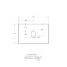 Керамическая раковина 710x460x170 BelBagno BB700ETL