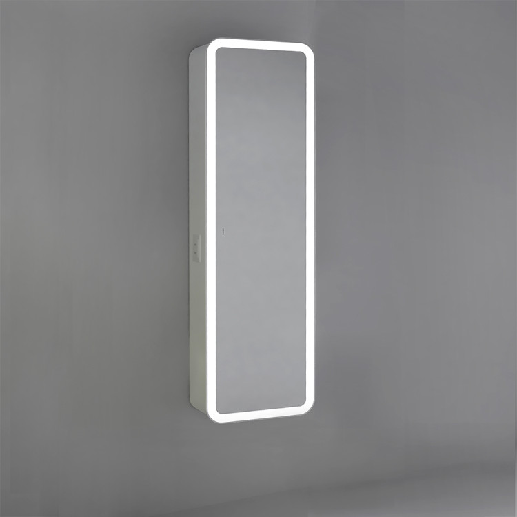 Пенал Modul 120, белый подвесной