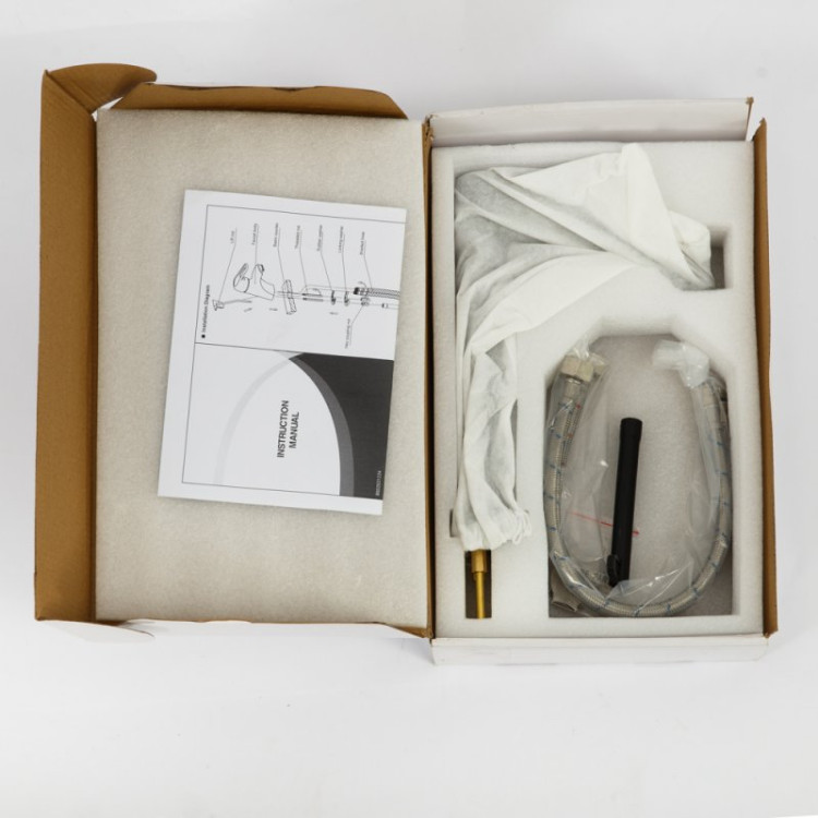 Смеситель для раковины однорычажный без донного клапана Cezares ECO-LC-BORO-W0