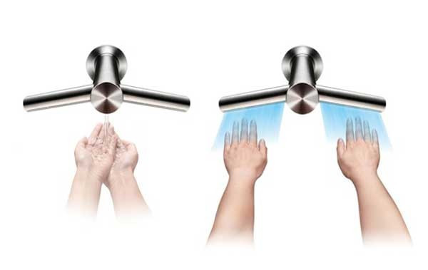 Смеситель для раковины Dyson Airblade Wash+Dry WD 06 с сушилкой