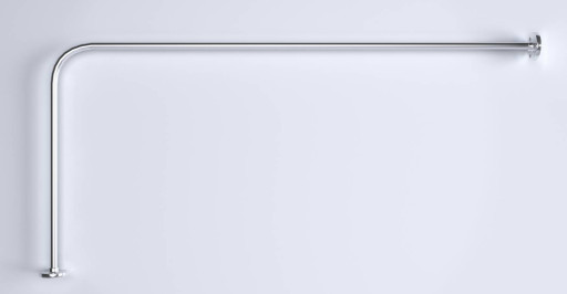 Карниз для ванны 1Marka Г-образный 1600х700