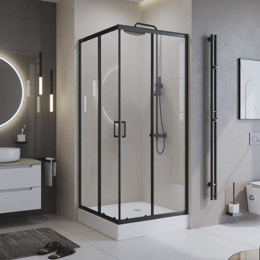Душевой уголок BELBAGNO UNO-195-A-2 BelBagno UNO-195-A-2-95-C-Cr