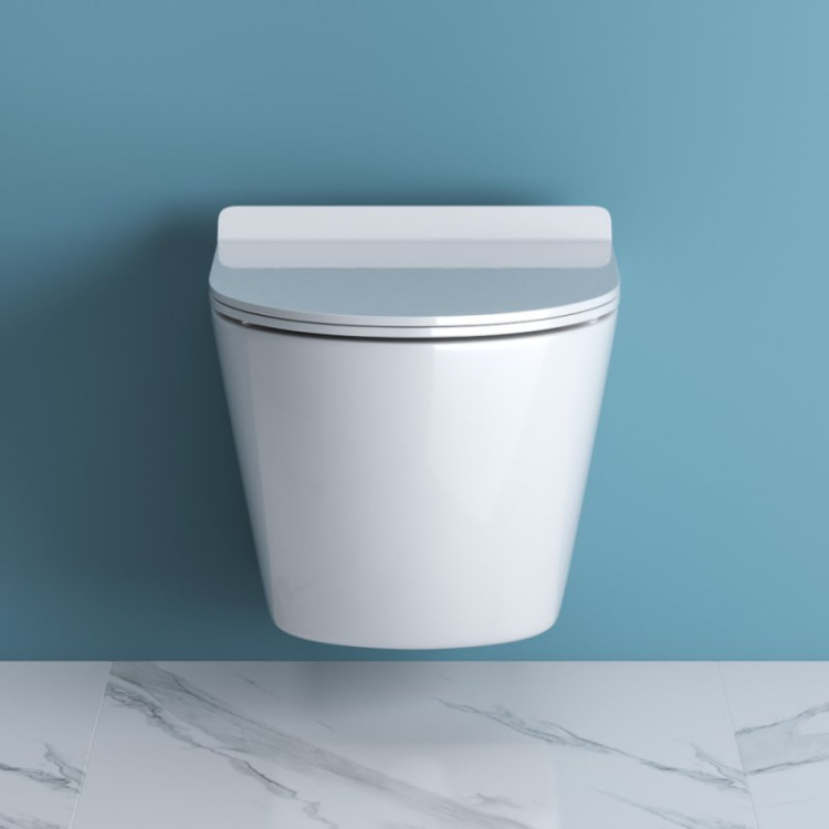 Унитаз подвесной безободковый Cezares BB046CHR