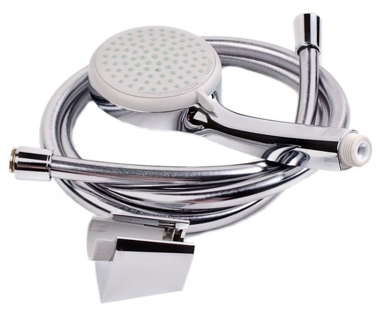 Комплект смесителя для ванны Hansgrohe Ecostat Universal 13123000 с душевым гарнитуром Hansgrohe Croma 27594000