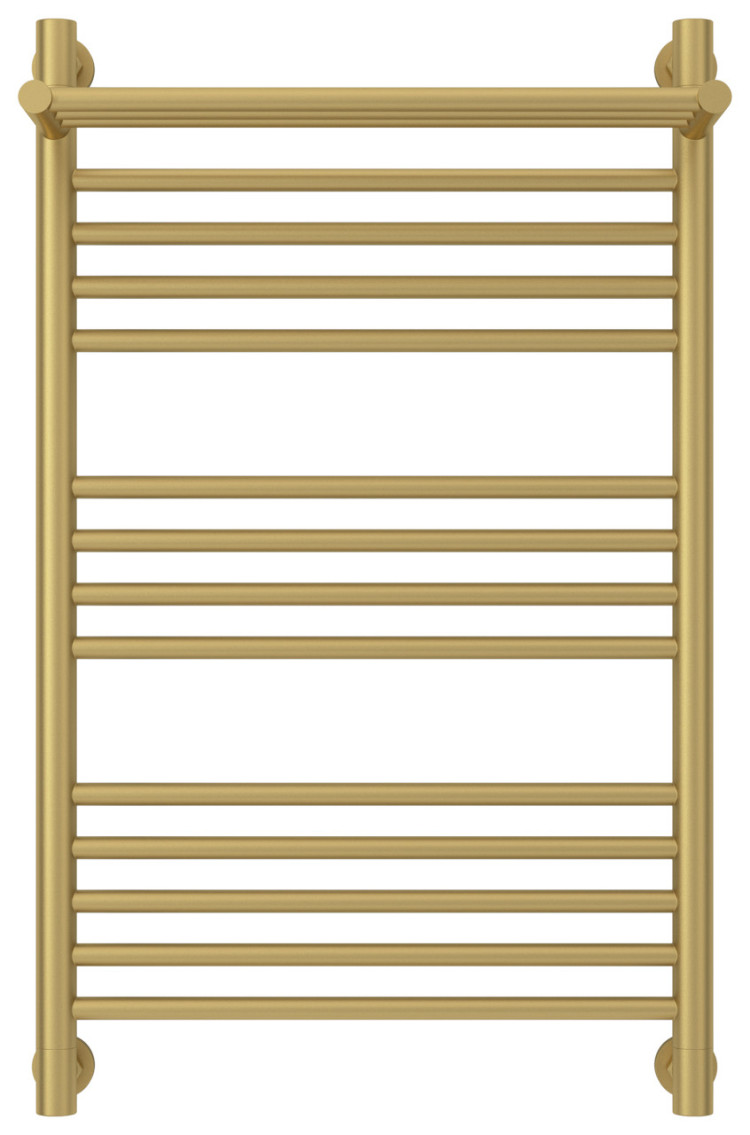 Полотенцесушитель водяной Сунержа Богема с полкой+ 800х500 Матовое золото