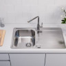 Мойка LINE MAX 20 SAT-90 860x500 в комплекте с сифоном 1130551