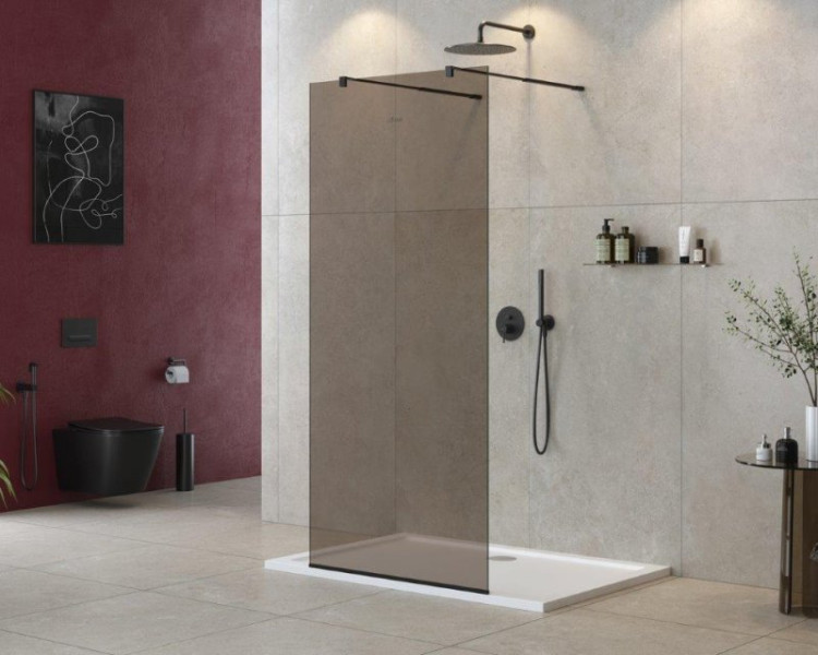 Душевая перегородка LIBERTA-L-2 Cezares LIBERTA-L-2-80-GR-Cr