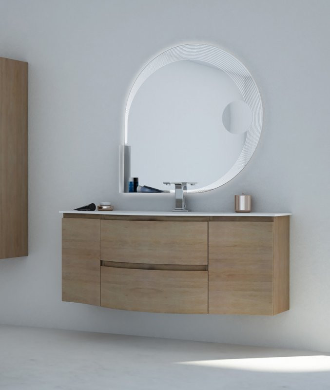 Шкафчик подвесной с одной распашной створкой, правый, 34x40x55 Cezares 44222