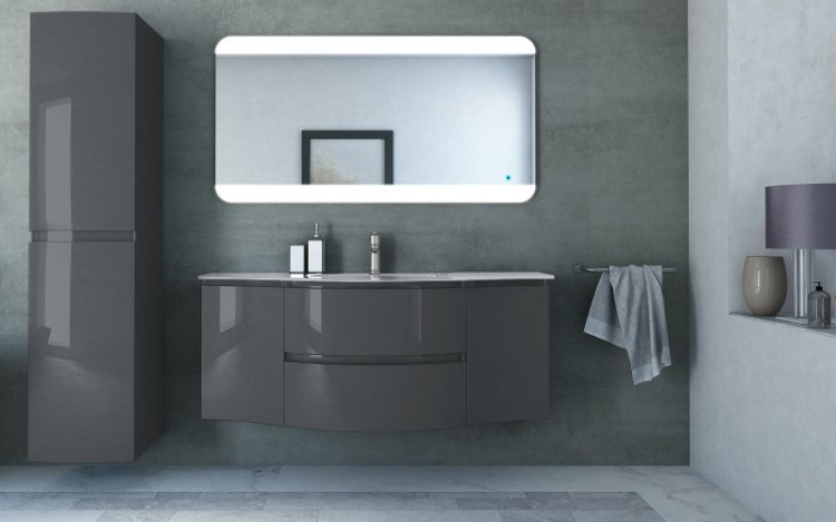 Шкафчик подвесной с одной распашной створкой, правый, 34x40x55 Cezares 44222