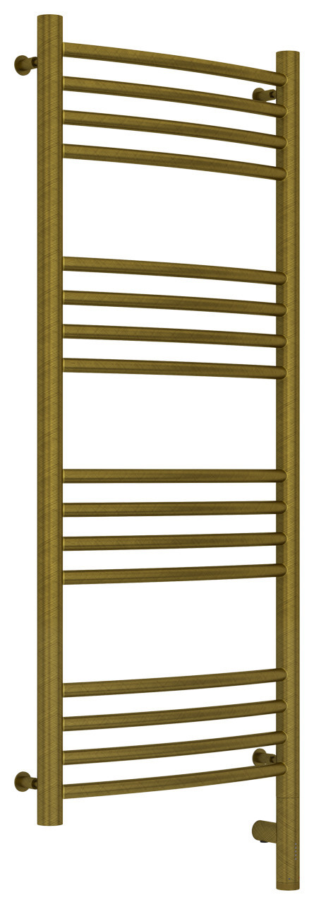 Полотенцесушитель электрический Сунержа Богема 3.0 выгнутая 1000х400 МЭМ правый Состаренная бронза