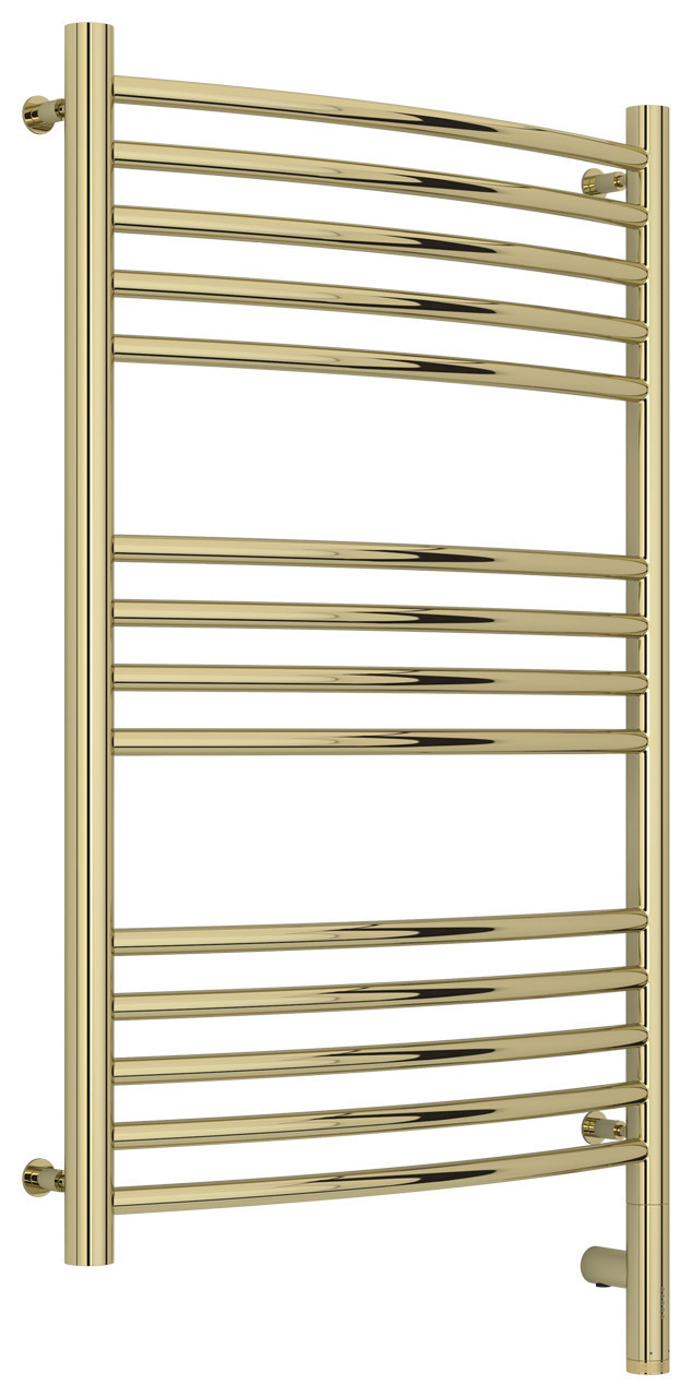 Полотенцесушитель электрический Сунержа Богема 3.0 выгнутая 800х500 МЭМ правый Шампань