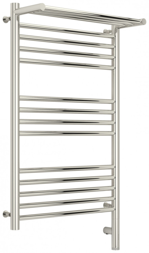 Полотенцесушитель электрический Сунержа Богема с полкой 3.0 800х500 / МЭМ правый Без покрытия