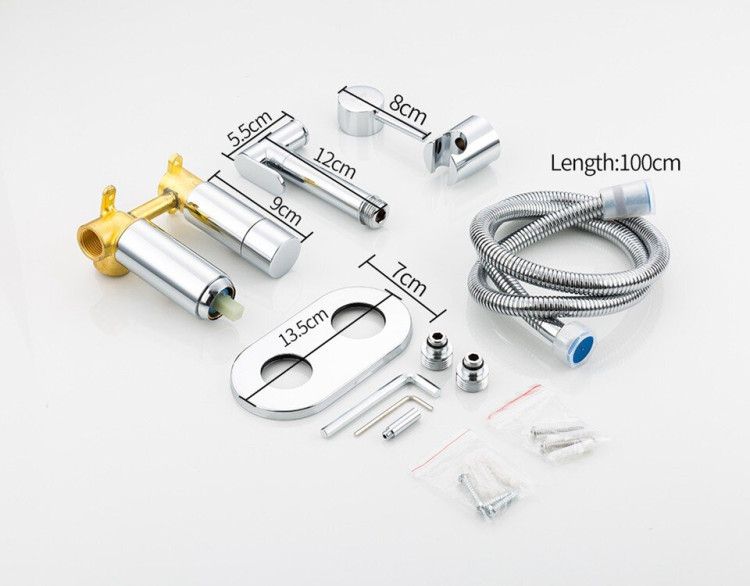 Гигиенический душ со смесителем Frap F7508