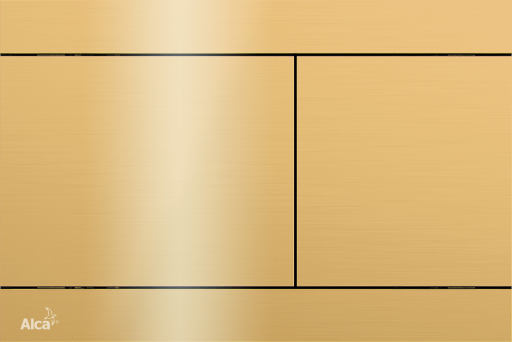 Кнопка управления для скрытых систем инсталляции, GOLD-глянец Alcadrain FUN-G-P