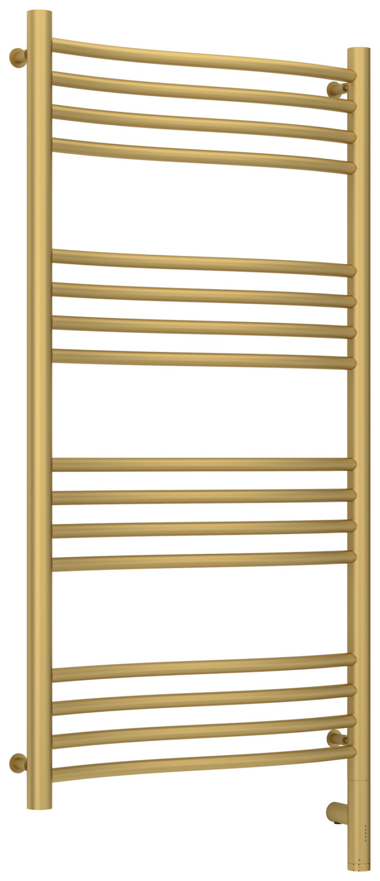 Полотенцесушитель электрический Сунержа Флюид 3.0 1000х500 МЭМ правый Матовое золото