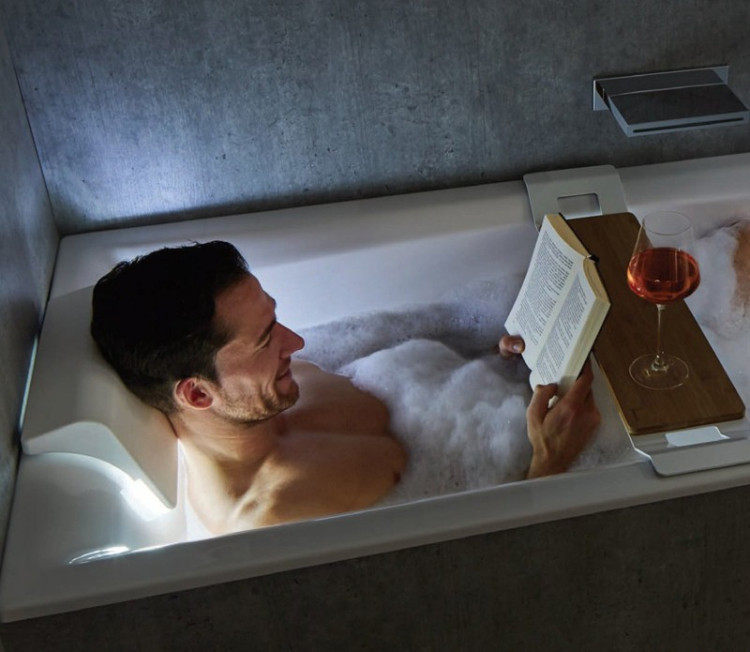 Акриловая ванна Riho Still Square 180х80 LED