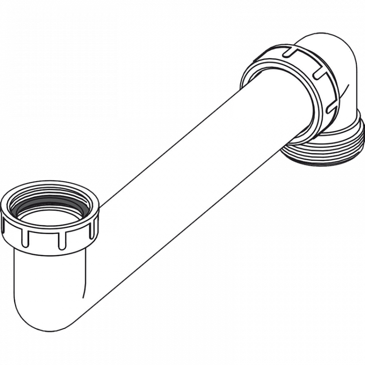 Соединение экономящие пространство 6/4” Alcadrain P109