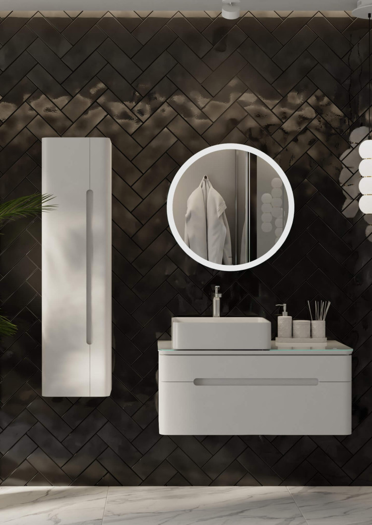 Комплект мебели для ванной Shine 90, подвесной