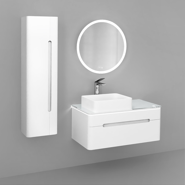 Комплект мебели для ванной Shine 90, подвесной