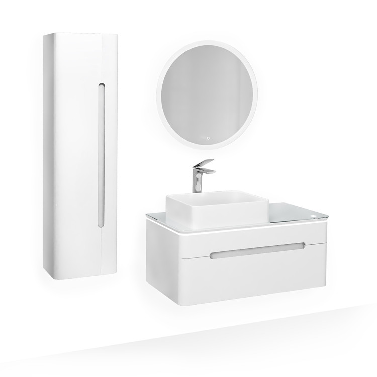 Комплект мебели для ванной Shine 90, подвесной