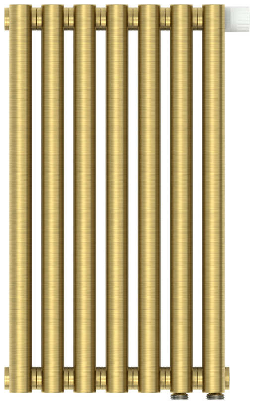 Отопительный радиатор Сунержа Эстет-11 EU50 500х315 7 секций Состаренная латунь