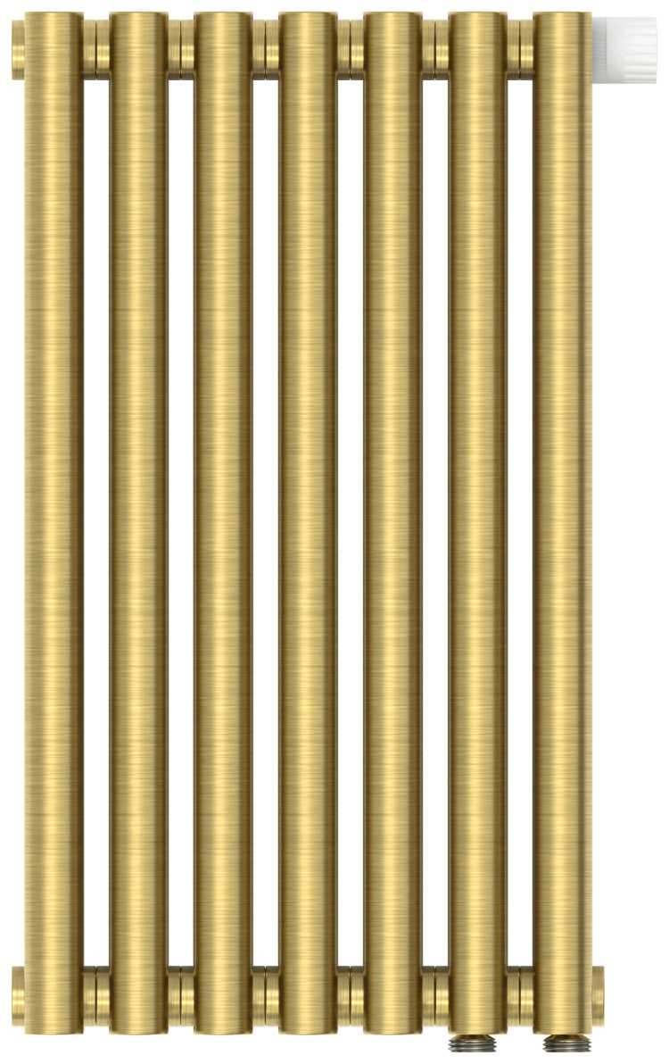 Отопительный радиатор Сунержа Эстет-11 EU50 500х315 7 секций Состаренная латунь