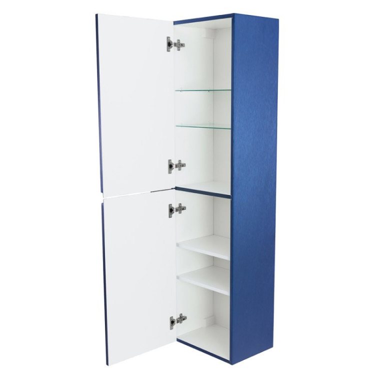 Шкаф подвесной с двумя распашными дверцами с доводчиками, с двумя полками, универсальный, 400x300x1500 Cezares DUET-1500-2A-SC-SPF-P