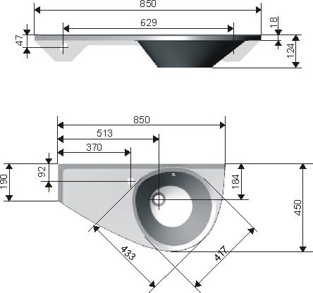 Раковина Ravak Avocado