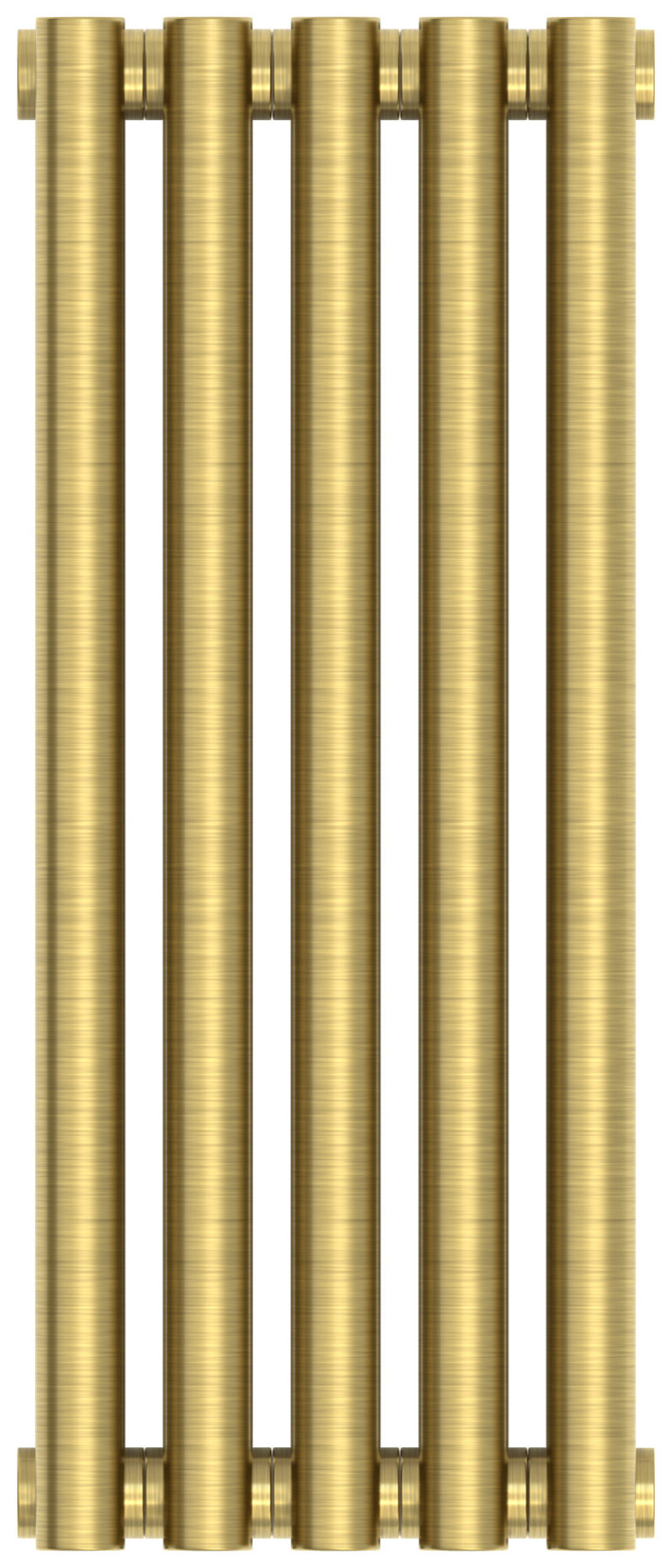 Отопительный радиатор Сунержа Эстет-11 500х225 5 секций Состаренная латунь