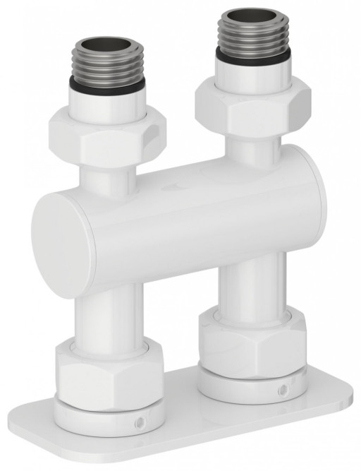 Модуль 2х1/2&quot; Сунержа прямой EU50 Белый