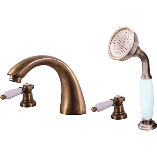 Смеситель на борт ванны Rav Slezak Morava retro MK569.5SSM