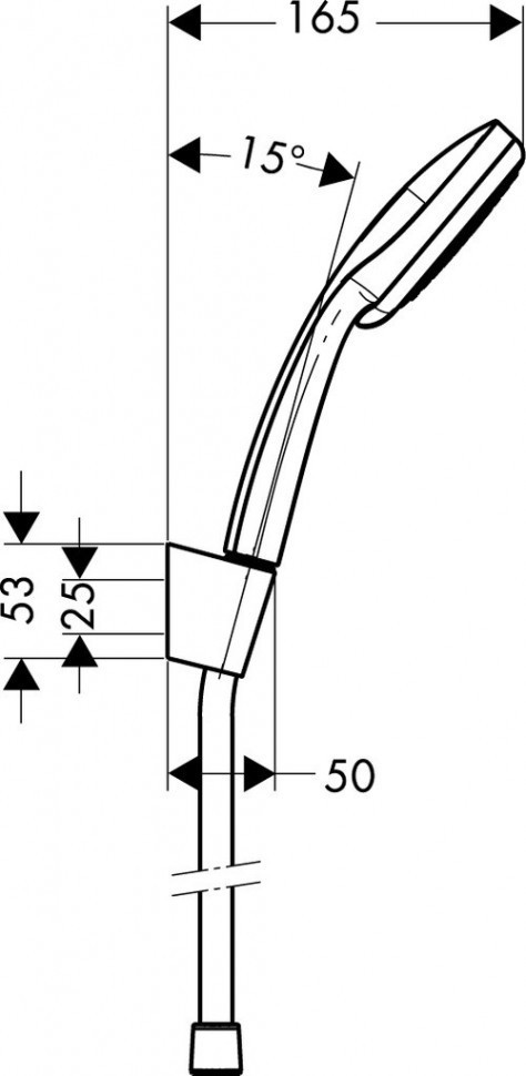 Душевой гарнитур Hansgrohe Croma 27594000