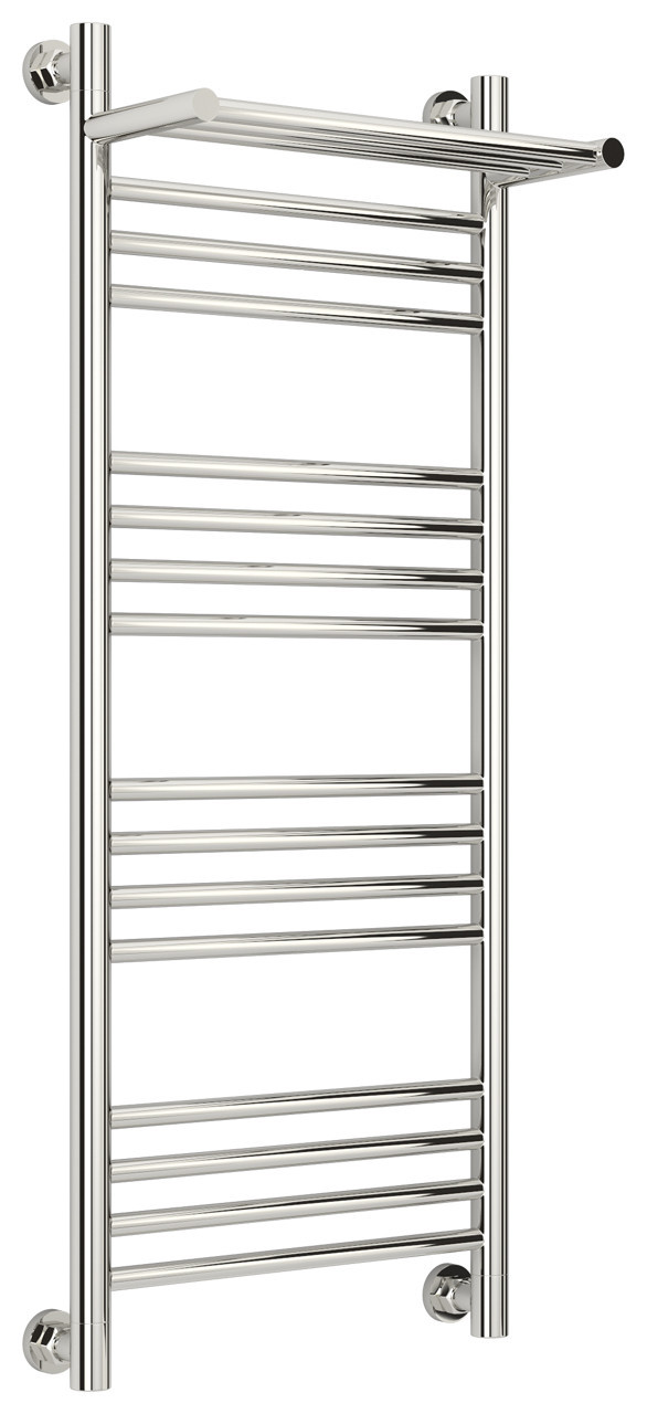 Полотенцесушитель водяной Сунержа Богема с полкой+ 1000х400 Без покрытия