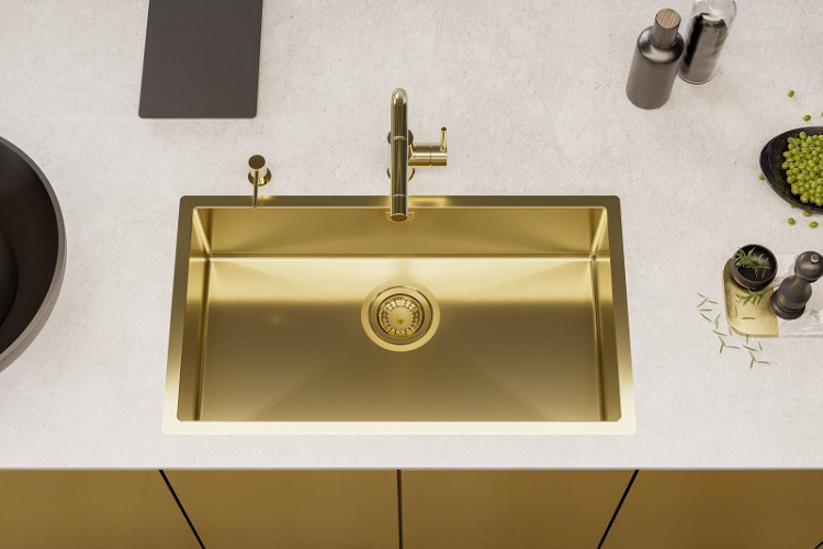 Смеситель для мойки ALVEUS ZEOS P MONARCH GOLD