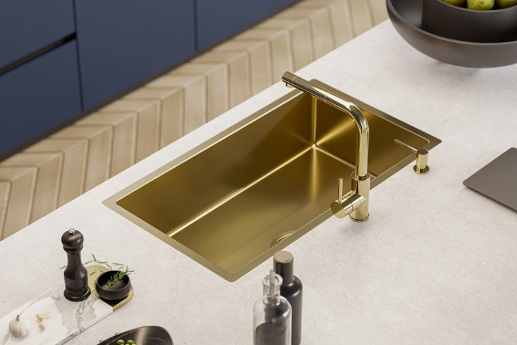 Смеситель для мойки ALVEUS ZEOS P MONARCH GOLD