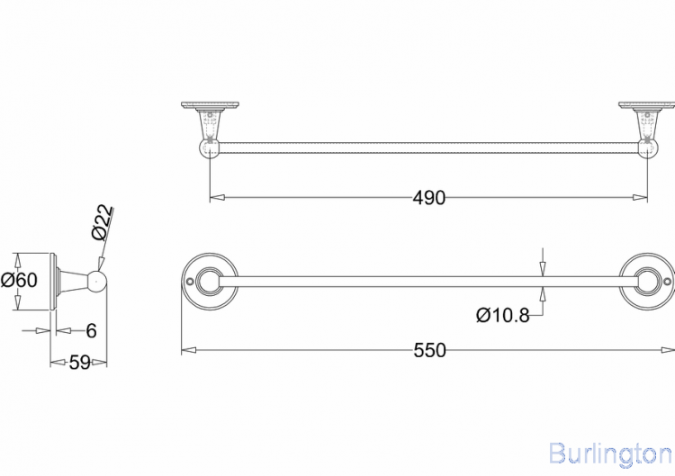 Полотенцедержатель [A7 GOL]