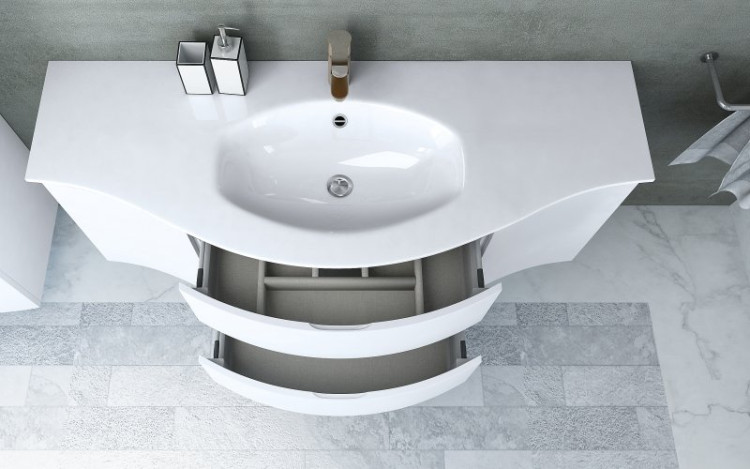 Шкафчик подвесной с одной распашной створкой, правый, 34x40x55 Cezares 44223