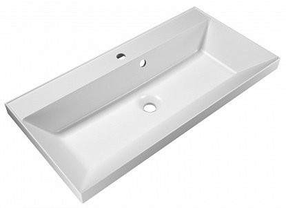 Раковина из искусственного камня, 900x450x150 BelBagno BB900/450-LV-ART-AST-NERO