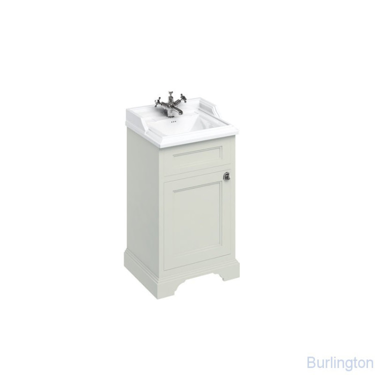 Шкафчик под раковину с распашной дверцей, цвет песочный [FC8S + B20]