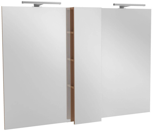 Зеркало 138 см с полками Jacob Delafon SOPRANO EB1338-NF