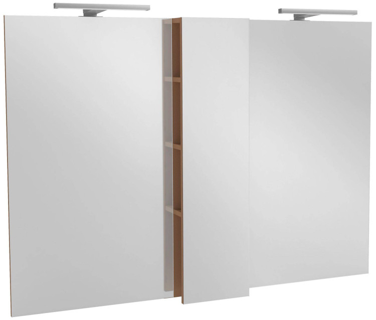 Зеркало 138 см с полками Jacob Delafon SOPRANO EB1338-NF