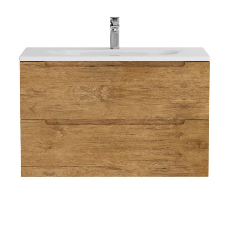 База под керамическую раковину подвесная с двумя выкатными ящиками Cezares ETNA39-800/390-2C-SO-BL-P