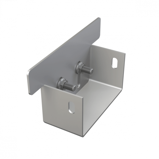 Заглушка для дренажных желобов 100 мм, нержавеющая сталь Alcadrain ADZ-P012