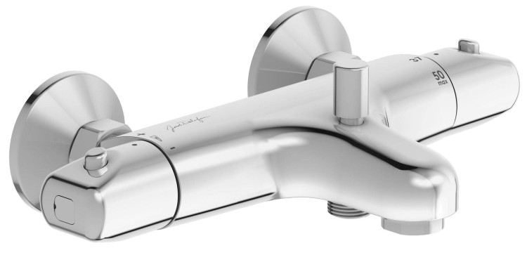 Настенный термостатический смеситель ванна/душ Jacob Delafon ROBUST E75772-CP