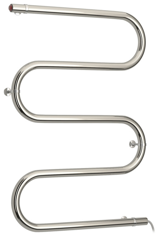 Полотенцесушитель электрический Стилье МS-образный 700х500 (64 Вт) Без покрытия