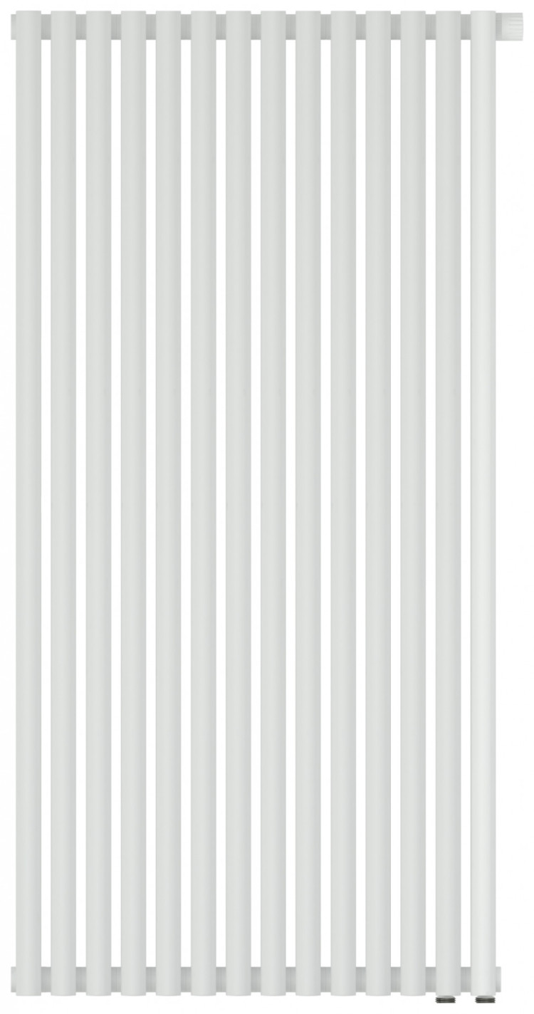 Отопительный радиатор Сунержа Эстет-00 EU50 1200х675 15 секций Матовый белый