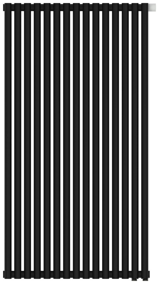Отопительный радиатор Сунержа Эстет-11 EU50 1200х675 15 секций Матовый чёрный