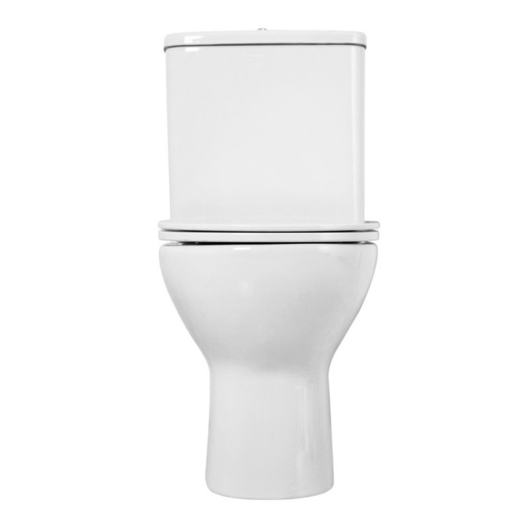 Чаша унитаза с сиденьем дюропласт soft close, P-trap Cezares BB8134CPR/SC