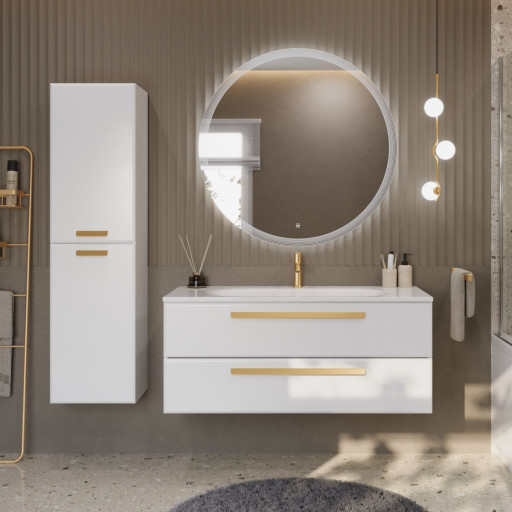 Мебельная ручка SKYLINE (24 см) для подвесного шкафа 1 штука Cezares RS155HCP.4/160-NERO